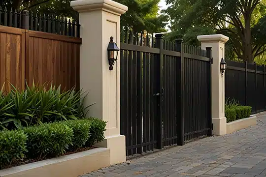 Low-maintenance, aesthetically pleasing fence in Navarre