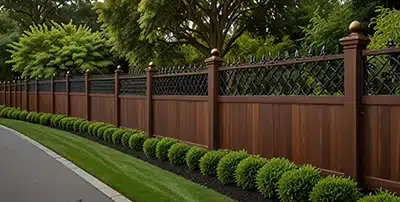 Custom-designed, modern functional fencing in Navarre