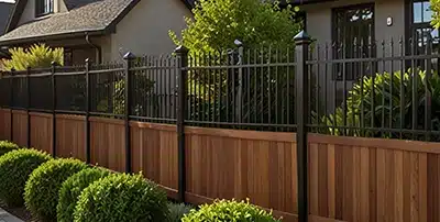 A fusion of enduring classic style fence with modern durability in Navarre